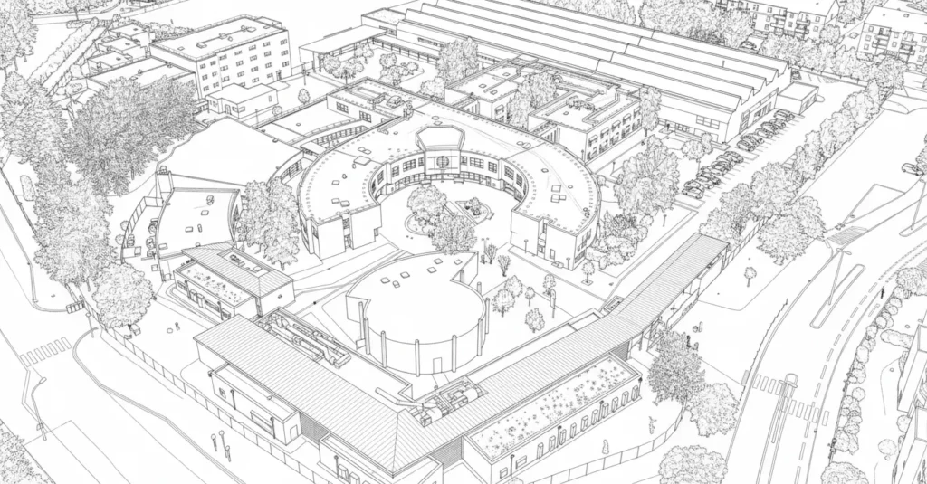 Lycee Chateau Blanc Crayonné